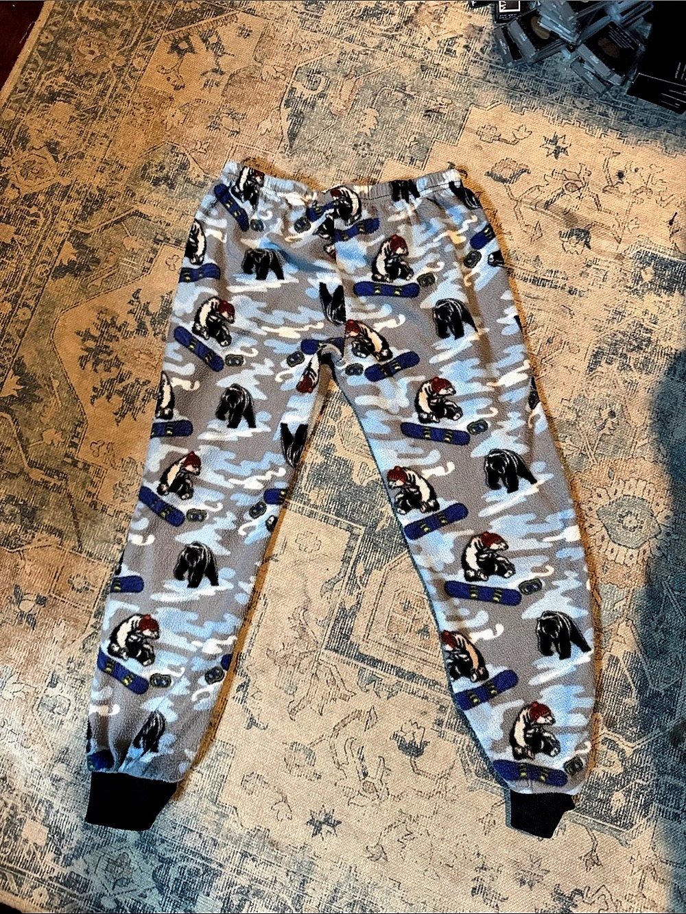 Boys polar bear night pants Size 12/14